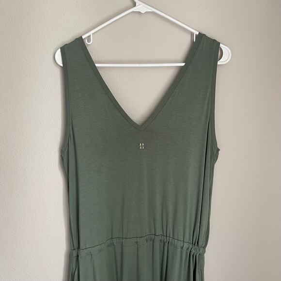 Sweaty Betty Green Take It Easy Drop Waist Dress (Small) - Picture 7 of 9